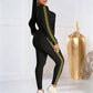 🧥 Limited Time 50% OFF🏃‍♀️Women's 2-Piece Long Sleeve Tracksuit Set-Cozy Lounge Wear & Athletic Look🌟