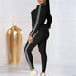 🧥 Limited Time 50% OFF🏃‍♀️Women's 2-Piece Long Sleeve Tracksuit Set-Cozy Lounge Wear & Athletic Look🌟
