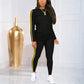 🧥 Limited Time 50% OFF🏃‍♀️Women's 2-Piece Long Sleeve Tracksuit Set-Cozy Lounge Wear & Athletic Look🌟