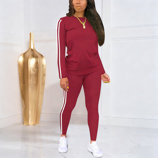 🧥 Limited Time 50% OFF🏃‍♀️Women's 2-Piece Long Sleeve Tracksuit Set-Cozy Lounge Wear & Athletic Look🌟
