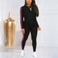 🧥 Limited Time 50% OFF🏃‍♀️Women's 2-Piece Long Sleeve Tracksuit Set-Cozy Lounge Wear & Athletic Look🌟