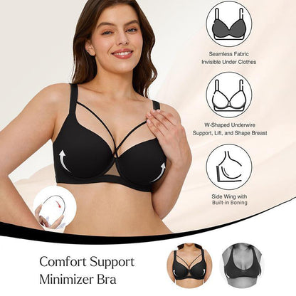 Seamless Lifting Bra for Large Busts