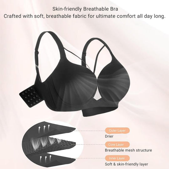 Seamless Lifting Bra for Large Busts