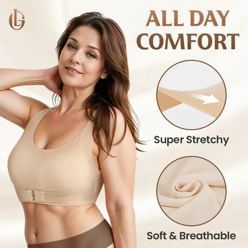 🔥New Year Deals🔥 Supportive Wireless Push-Up Bra for All-Day Comfort