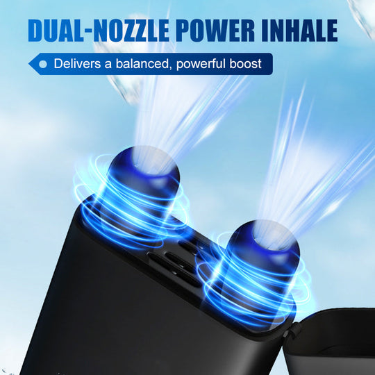 👃 BUY 1 GET 1 FREE! 🌿 Aromatherapy Double Nasal Inhaler – Instant Wake-Up, Fights Drowsiness & Refreshing Scent 🍃