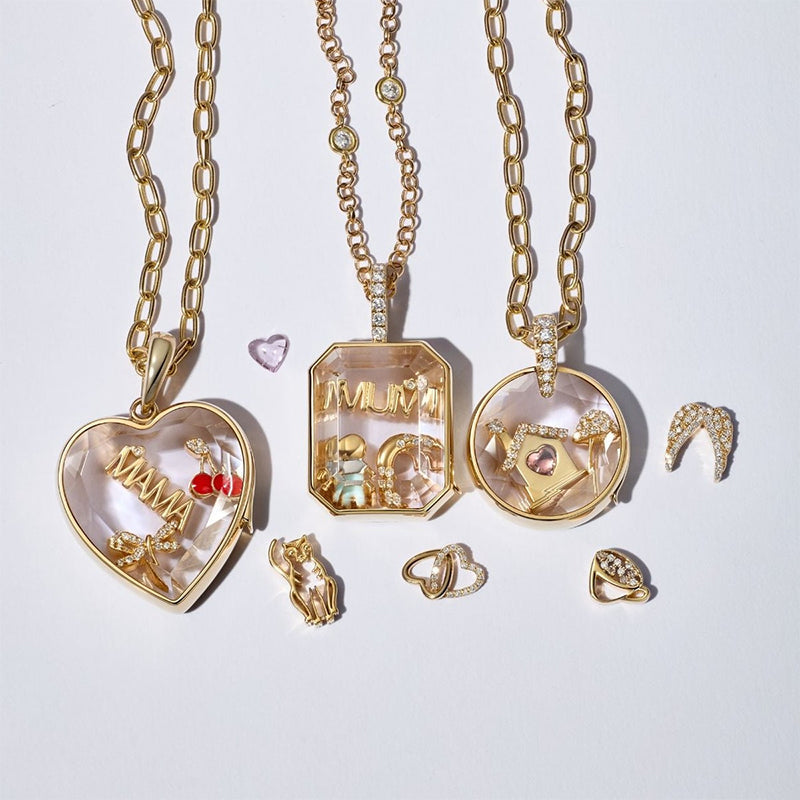 ✨ Vintage Vibe Locket Pendant – Retro Chic for Daily/Date Outfits