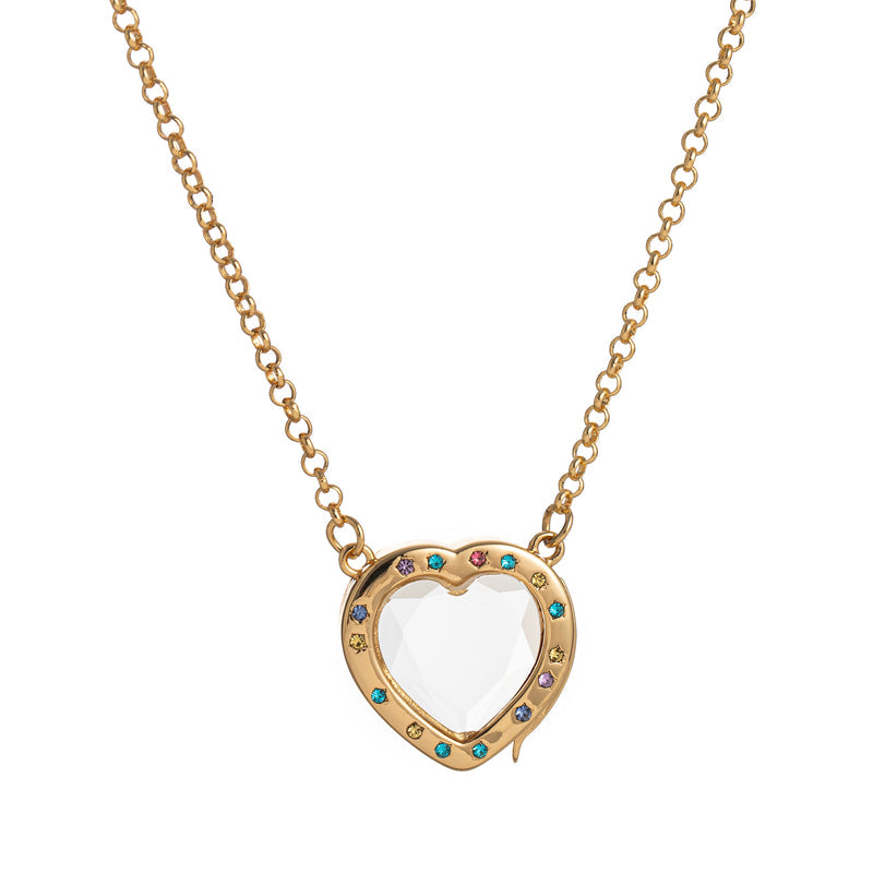 ✨ Vintage Vibe Locket Pendant – Retro Chic for Daily/Date Outfits
