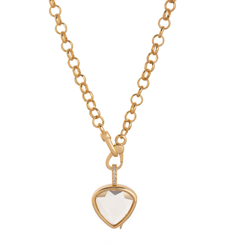 ✨ Vintage Vibe Locket Pendant – Retro Chic for Daily/Date Outfits