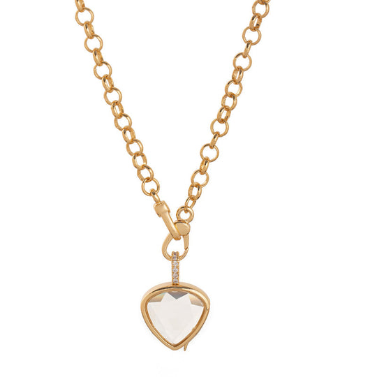 ✨ Vintage Vibe Locket Pendant – Retro Chic for Daily/Date Outfits