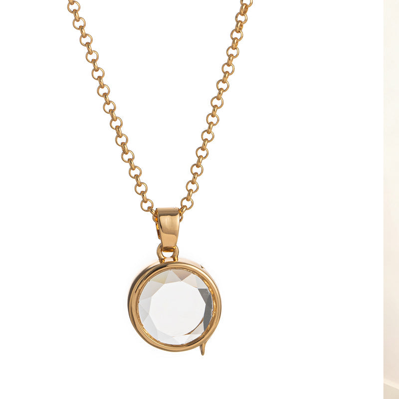 ✨ Vintage Vibe Locket Pendant – Retro Chic for Daily/Date Outfits