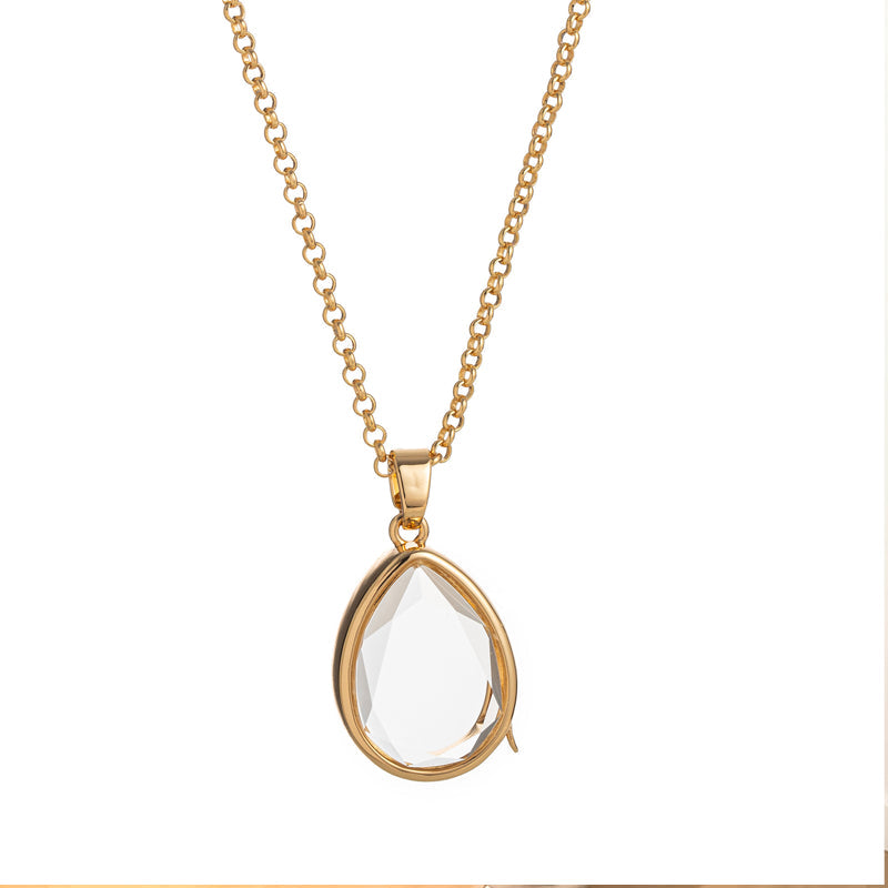 ✨ Vintage Vibe Locket Pendant – Retro Chic for Daily/Date Outfits