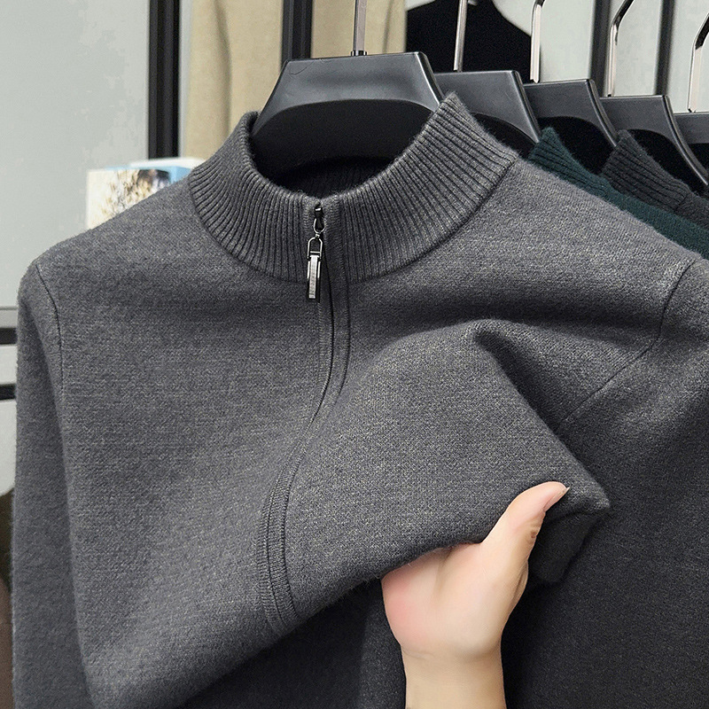 Value Bundle: Warm & Comfortable Knit Cardigan Sweater for Men + Shirt