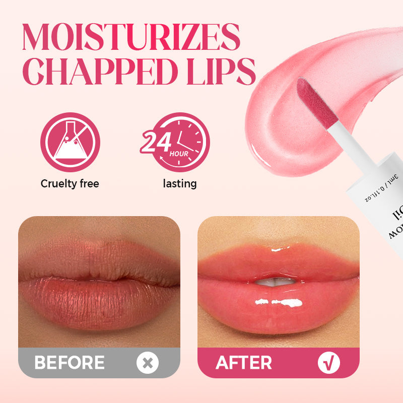 ⏳2026 NEW YEAR💥BUY 1 GET 1 FREE⚡50K+ SOLD!✨Nooni Apple Hydrating Moisturizer Plump Transfer-proof Glossy Lip Stain Oil💋