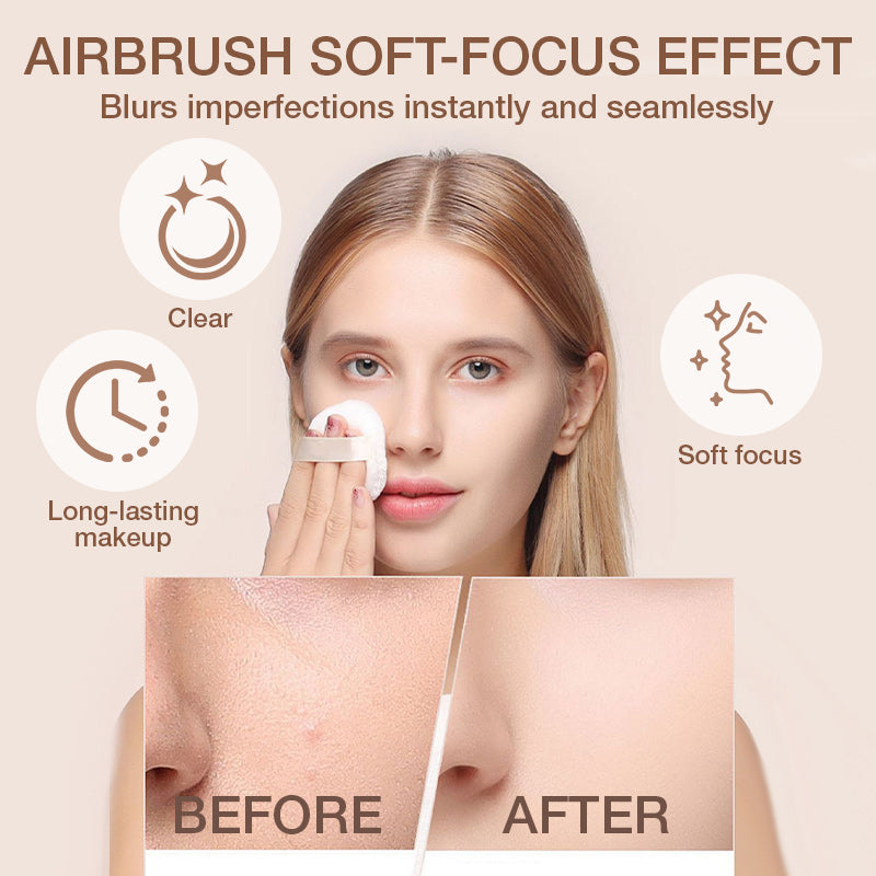 🥳2026 HOT SALE🥳💞50K+ SOLD!✨ 💝Waterproof Setting Matte Powder Compact