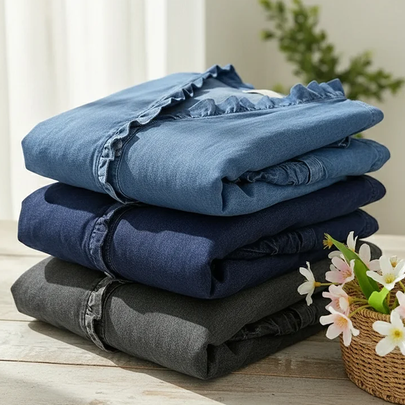 📢2026 Hot Sale 50% off⏰ Women's Casual Ruffle V-Neck Shirt | Soft, Breathable & Flattering High-Low Hem ✨