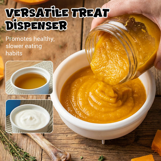 ⏳Limited-time 49% off🐶🦴Roll-N-Lick Dog Bowl: The Ultimate Liquid Treat FeederAnti-gulping bowl for dogs with rolling ball