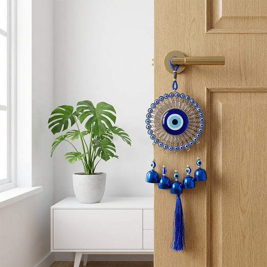 Nazar Amulet Wind Chime for Protection