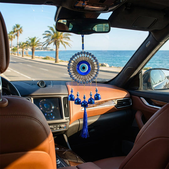 Nazar Amulet Wind Chime for Protection