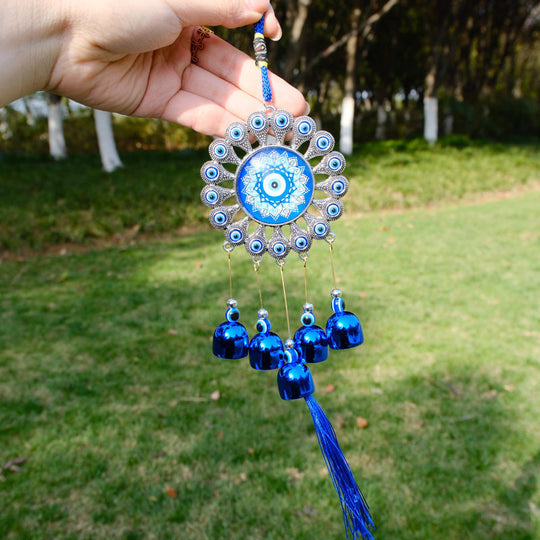 Nazar Amulet Wind Chime for Protection