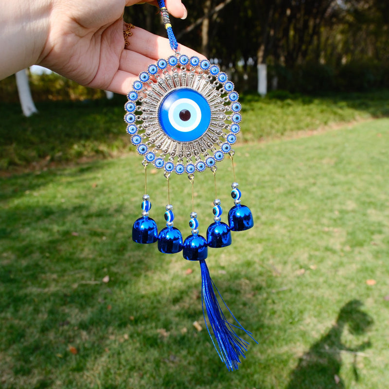 Nazar Amulet Wind Chime for Protection