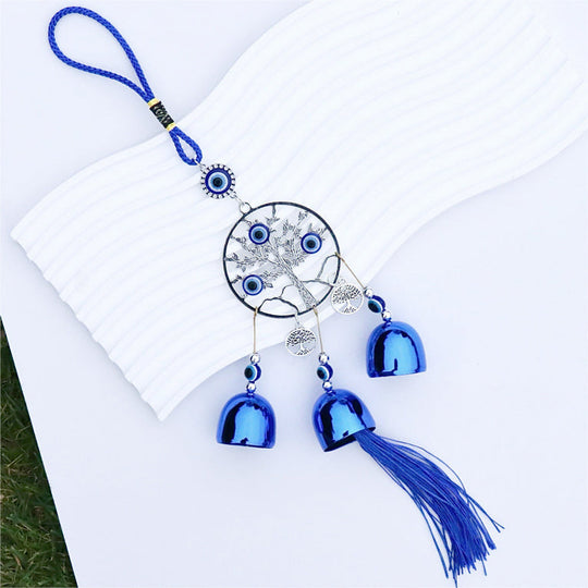 Nazar Amulet Wind Chime for Protection