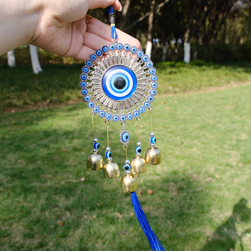 Nazar Amulet Wind Chime for Protection