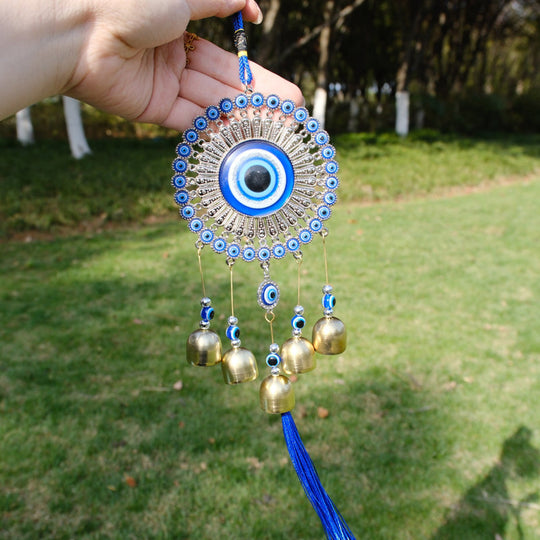 Nazar Amulet Wind Chime for Protection