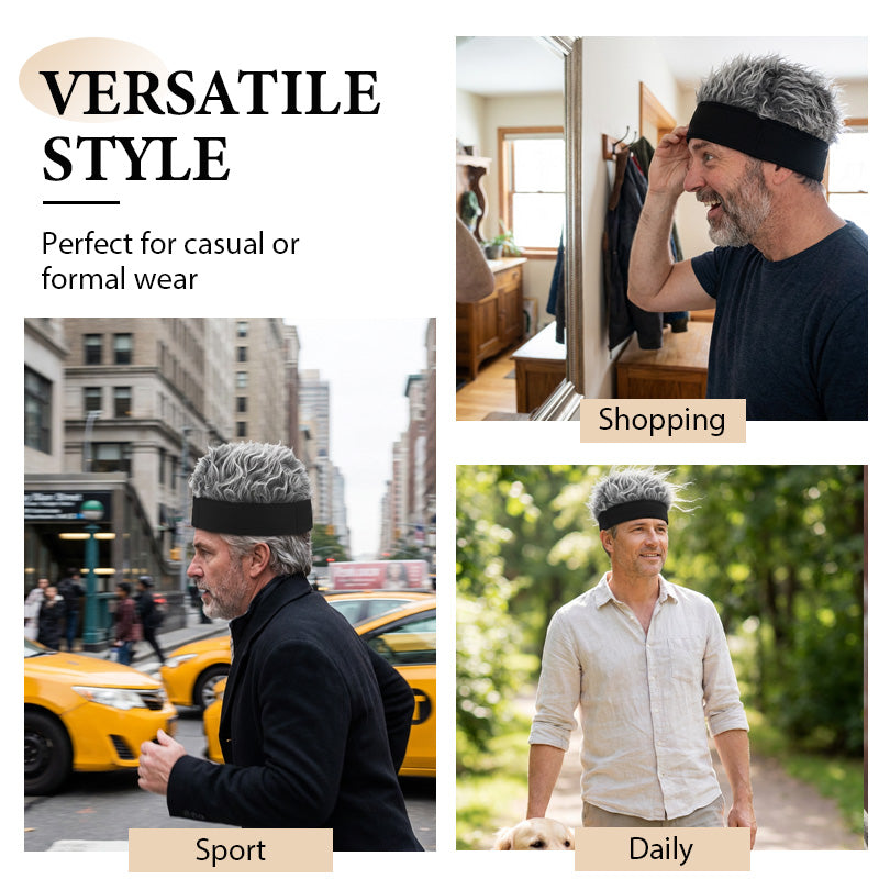 Unisex Hip-Hop Wig Hat 🎤 Soft, Comfy & Perfect for Parties | 50% OFF