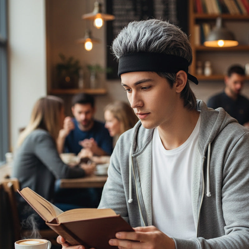 Unisex Hip-Hop Wig Hat 🎤 Soft, Comfy & Perfect for Parties | 50% OFF