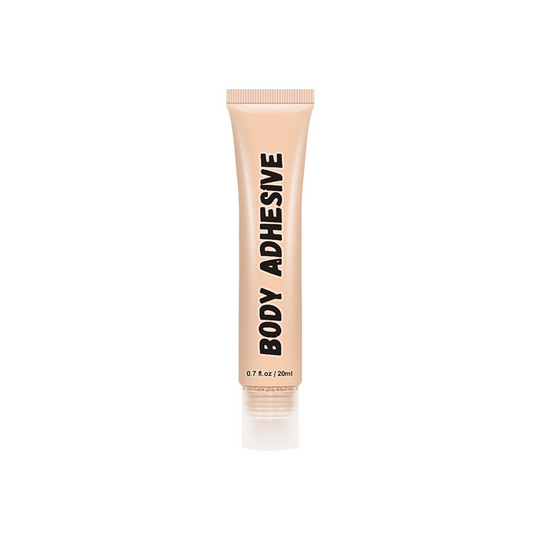 Invisible and skin-friendly body adhesive for clothing