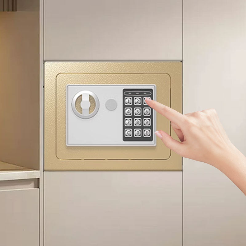 Electronic password Security Box， college dorm saferroomhome ，safe,storage,box office savings, anti-theft safes Mechanical safe box for money key lockbox safebox ——No batteries were provided