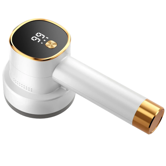 Lint remover quickly removes lint, fluff, and animal hair from coats, sweaters, and knitwear