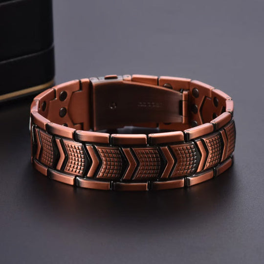 Cross Double Row Magnetic Bracelet - Found your stress-relief secret, Magnetic Wellness Boost