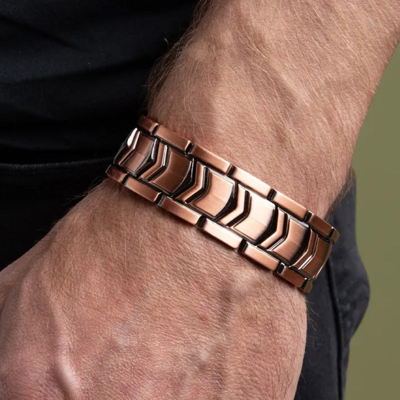 Cross Double Row Magnetic Bracelet - Found your stress-relief secret, Magnetic Wellness Boost
