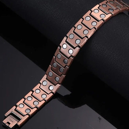 Cross Double Row Magnetic Bracelet - Found your stress-relief secret, Magnetic Wellness Boost