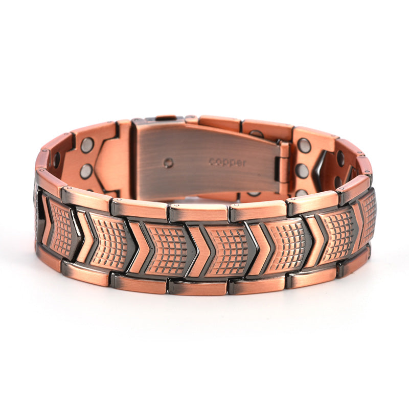 Cross Double Row Magnetic Bracelet - Found your stress-relief secret, Magnetic Wellness Boost