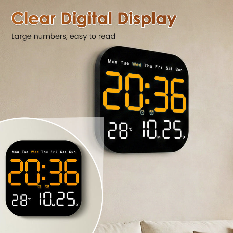 Multifunctional Digital Alarm Clock for Home & Office