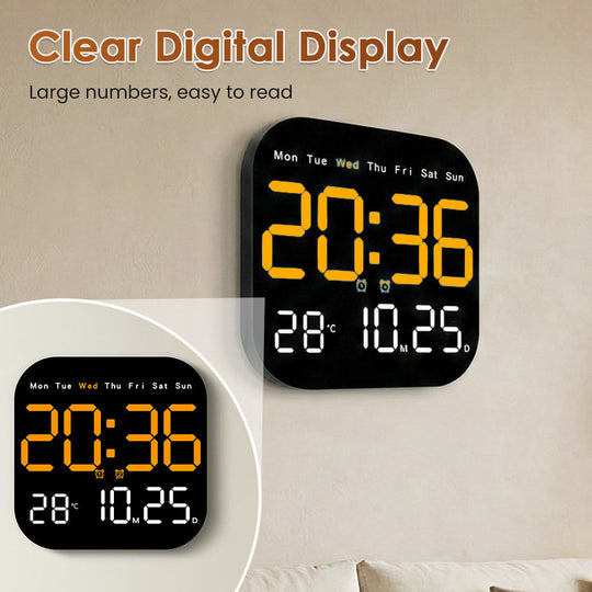 Multifunctional Digital Alarm Clock for Home & Office