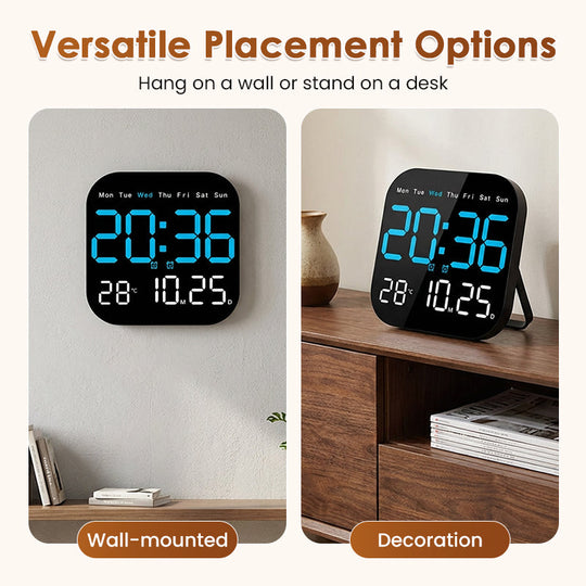 Multifunctional Digital Alarm Clock for Home & Office