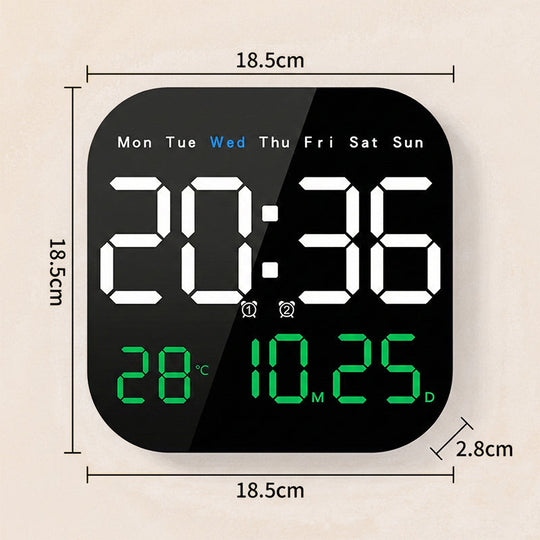 Multifunctional Digital Alarm Clock for Home & Office