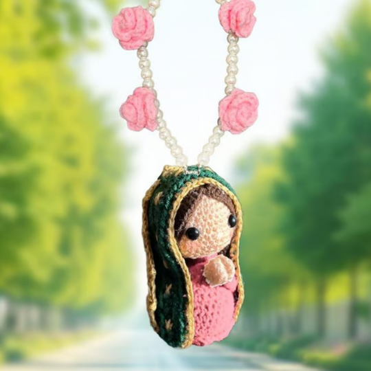 🥳2026 HOT SALE🥳💞50K+ SOLD!✨ 💝Cute Mary Statue Car Interior Decoration
