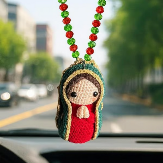 🥳2026 HOT SALE🥳💞50K+ SOLD!✨ 💝Cute Mary Statue Car Interior Decoration
