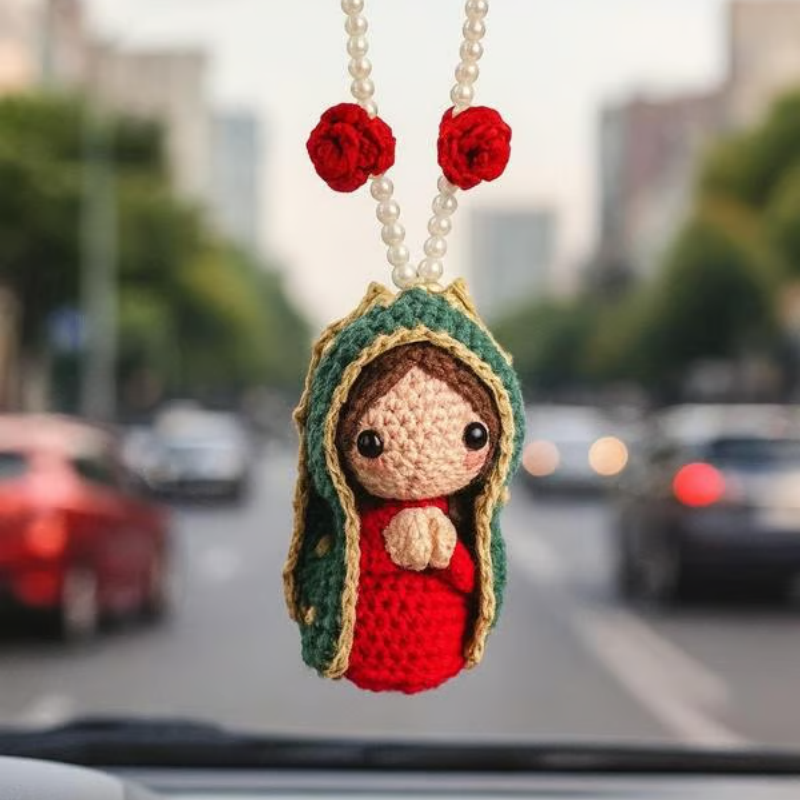🥳2026 HOT SALE🥳💞50K+ SOLD!✨ 💝Cute Mary Statue Car Interior Decoration