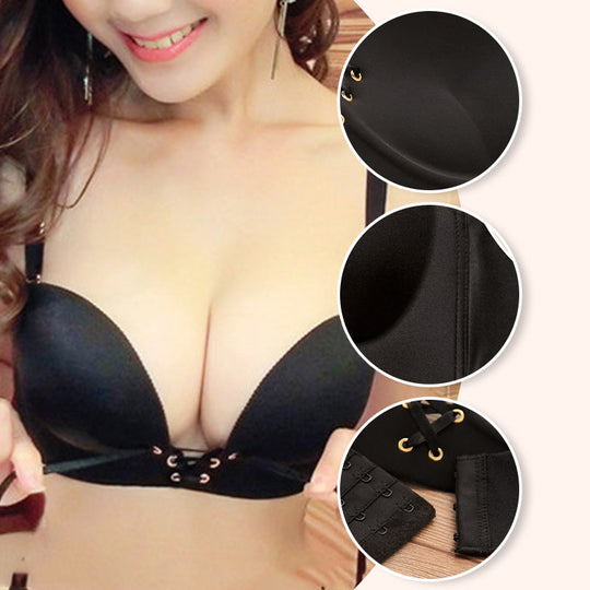 Detachable-Strap Non-Mark Gathering Bra