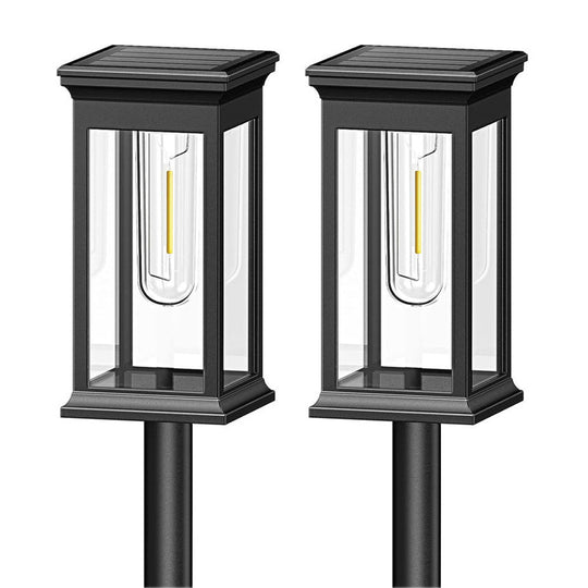☀️ LIMITED-TIME 50% OFF! ✨ Solar Pathway Lights Outdoor – Monocrystalline Panel, 14hr Runtime, Retro Design 🏡