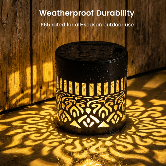 📢📢57% OFF !!!⏰Solar-Powered Mandala Projector Light