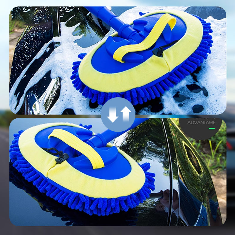 Durable Aluminum Long Handle Telescopic Car Wash Mop