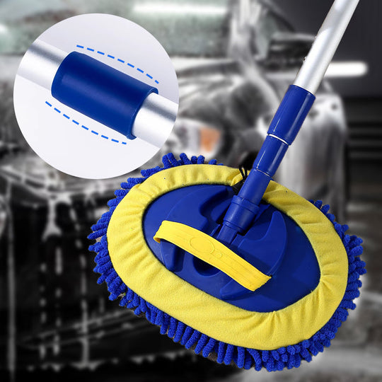 Durable Aluminum Long Handle Telescopic Car Wash Mop