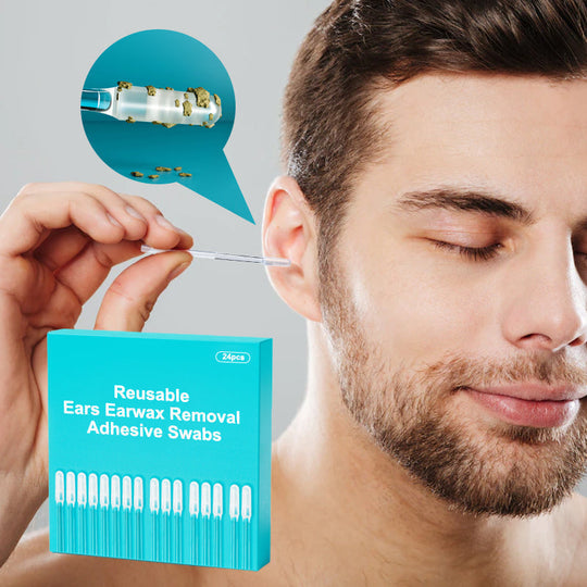 👂🏻🍭Reusable Earwax Removal Adhesive Swabs