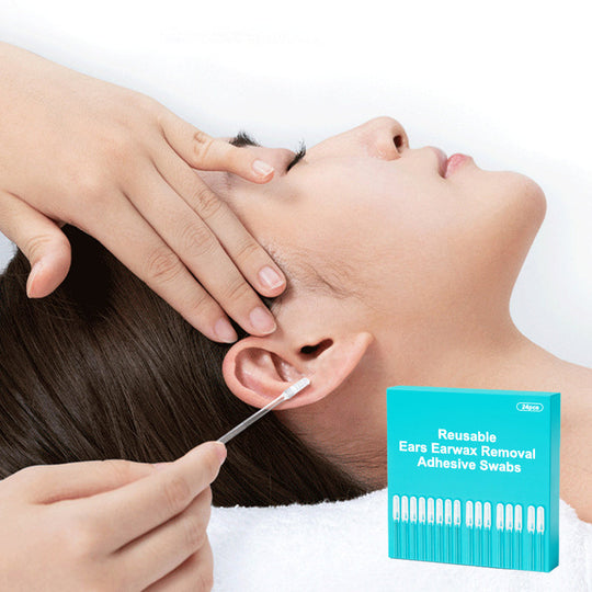 👂🏻🍭Reusable Earwax Removal Adhesive Swabs